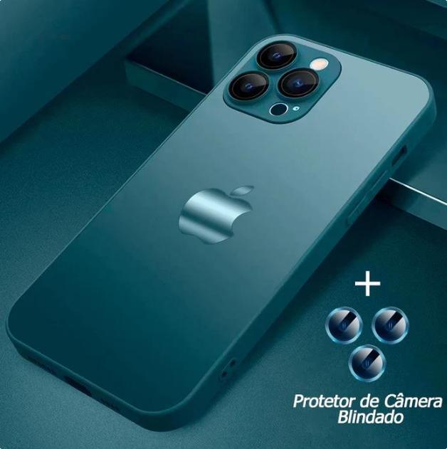 Capinha De Vidro Premium Para iPhone 12 Ao 14 Pro Max - Loja de Importados